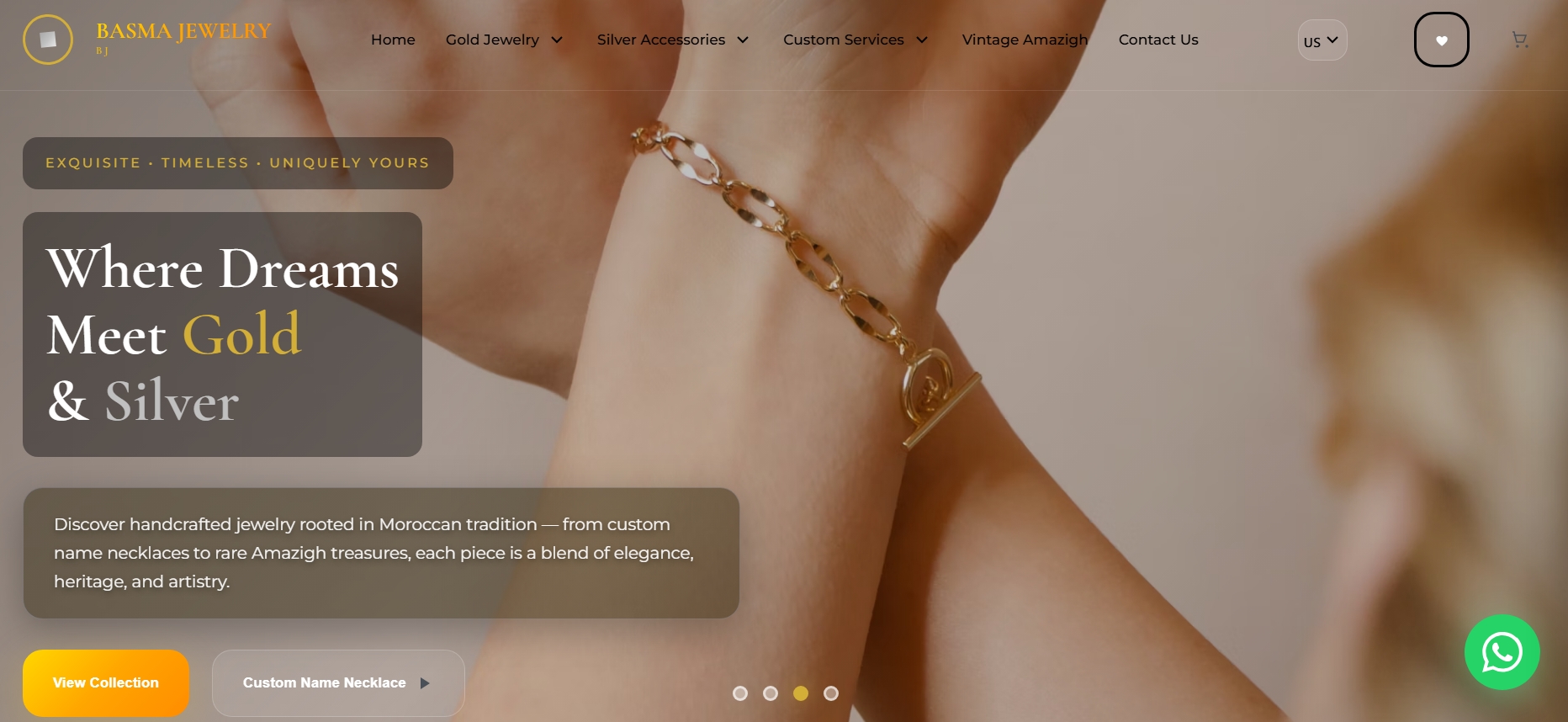 Basma Jewelry Website